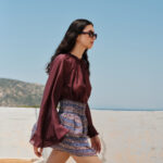 DEVOTION TWINS "SATIN" Blouse Lyocell