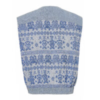 DEVOTION TWINS "GLEAM"Cotton Jacket Sleeveless Jacquard - Image 3