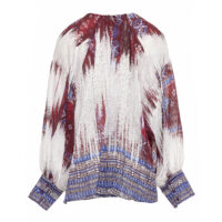 DEVOTION TWINS "ARIA" Linen Blouse Print - Image 3