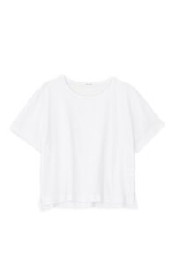 PHILOSOPHY WEAR  ORGANIC JERSEY CROPPED T-SHIRT - Image 3
