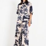 PHILOSOPHY WEAR Satin Print Shirt