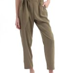 TWO & A HALF "Cropped Trousers With Elasticated Waist"