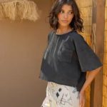 LOLISTY "BACK PLEAT TOP"
