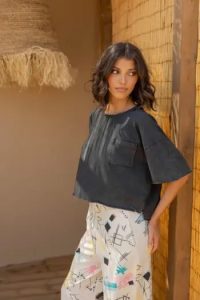 LOLISTY "BACK PLEAT TOP"
